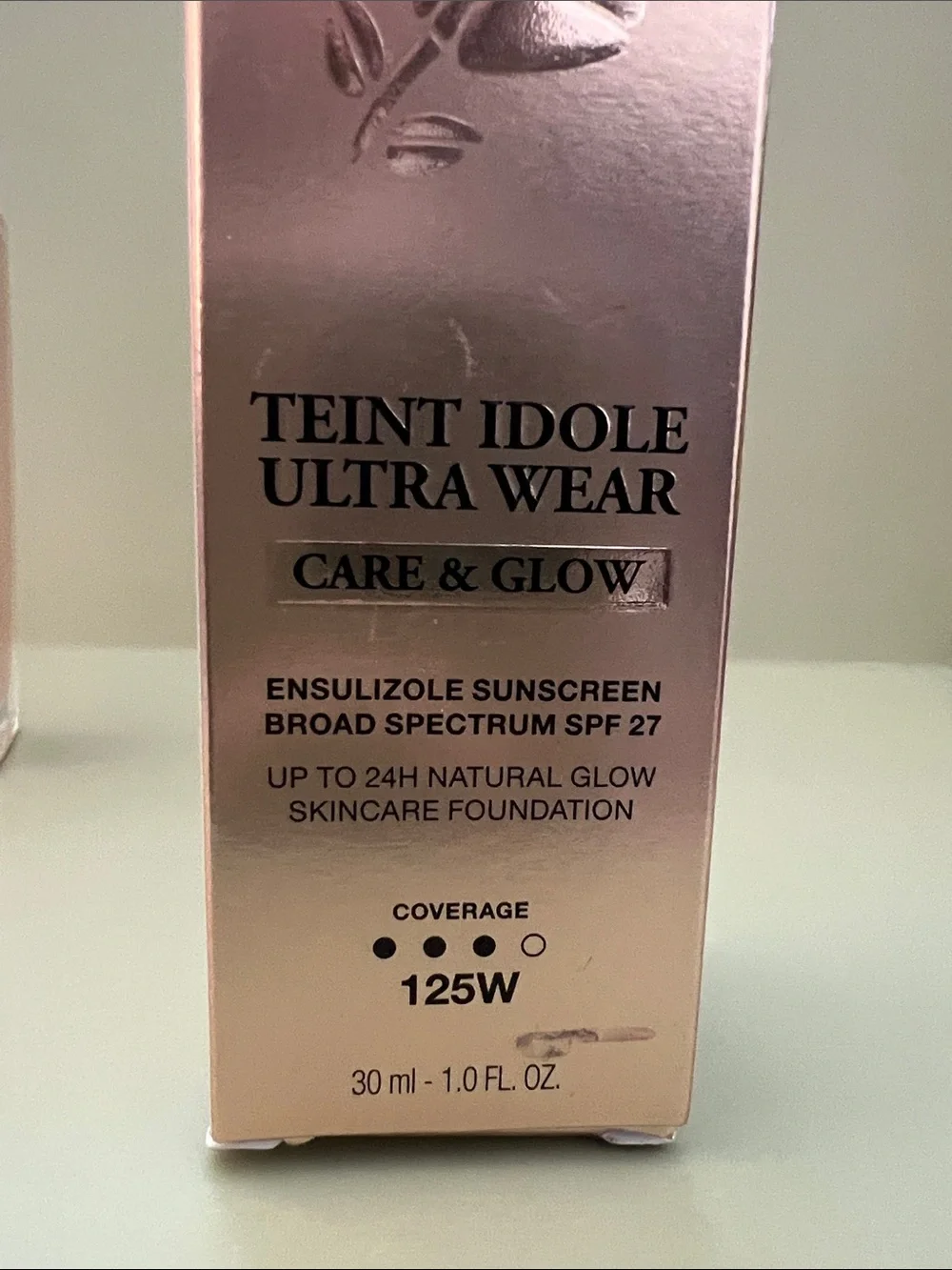 Lancôme Teint Idole Ultra Wear Care & Glow Foundation - 125W Warm Beige